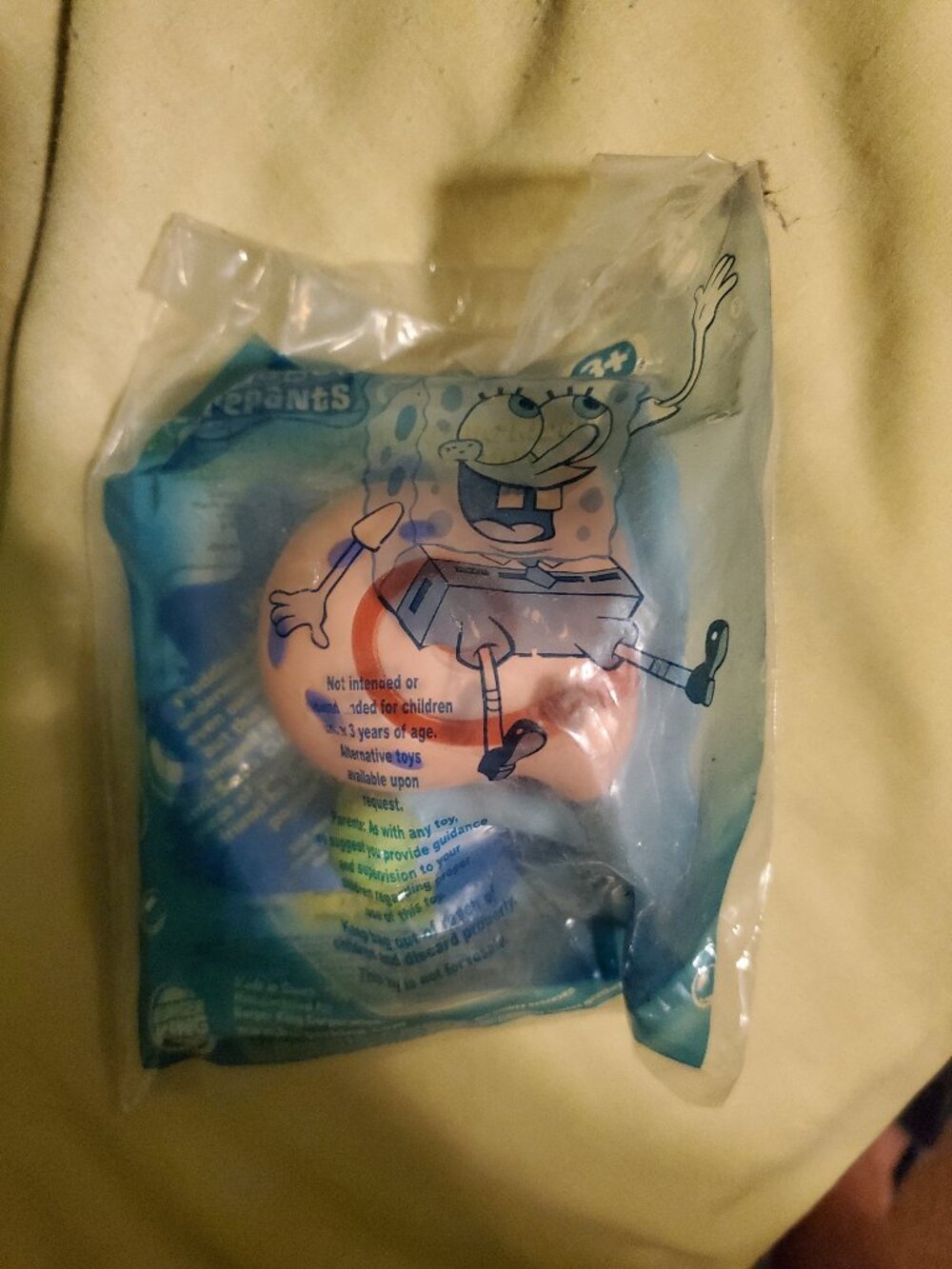 SpongeBob SquarePants Burger King Kids Meal Toy 2002